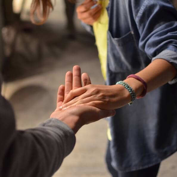 lending an offering hand